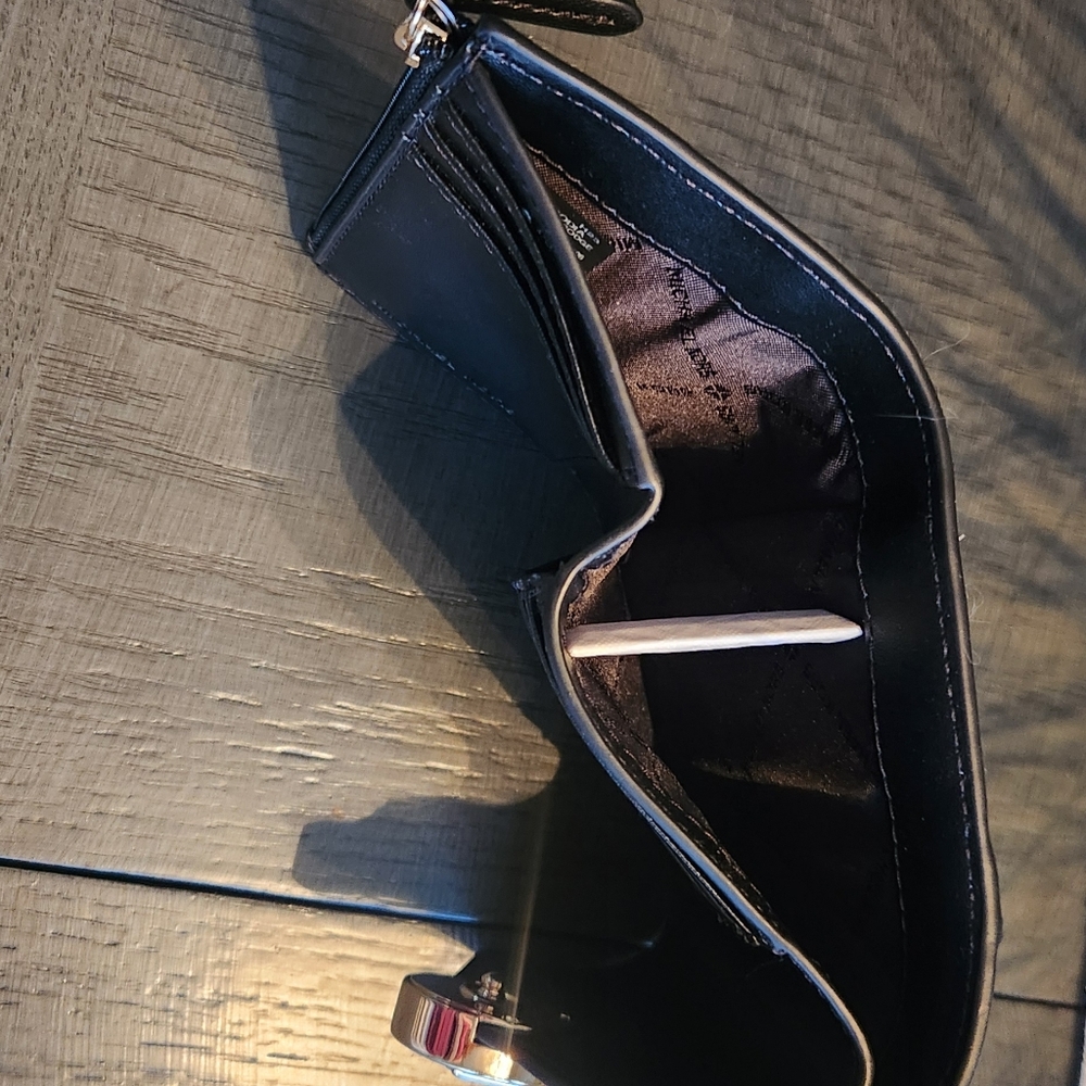 Michael Kors Black and White Zebra Calfhair Wallet - Picture 4 of 5